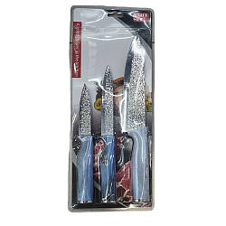 Ножі кухонні "Space gold" 3 предмети в наборі 15.5*37см