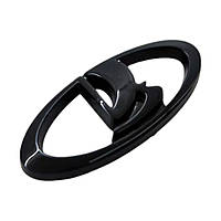 Емблема керма ВАЗ Lada Чорна 43х18 мм (скотч)