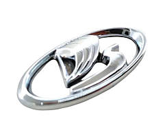 Емблема керма ВАЗ Lada хром 60х25 мм (на скотчі)