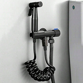 Комплект для біде (лійка, шланг, утримувач) / Кран для біде / Змішувач для біде / Ручний душ для біде