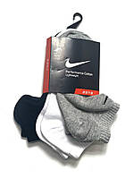 Шкарпетки унісекс низькі Nike Perfomance Lightweight (3 пари) Multi SX4705-901