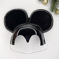 Карнавальна дитяча маска Finding Маска мишки мишинятка для дітей дошкільного віку Чорний 25 см х 18 см