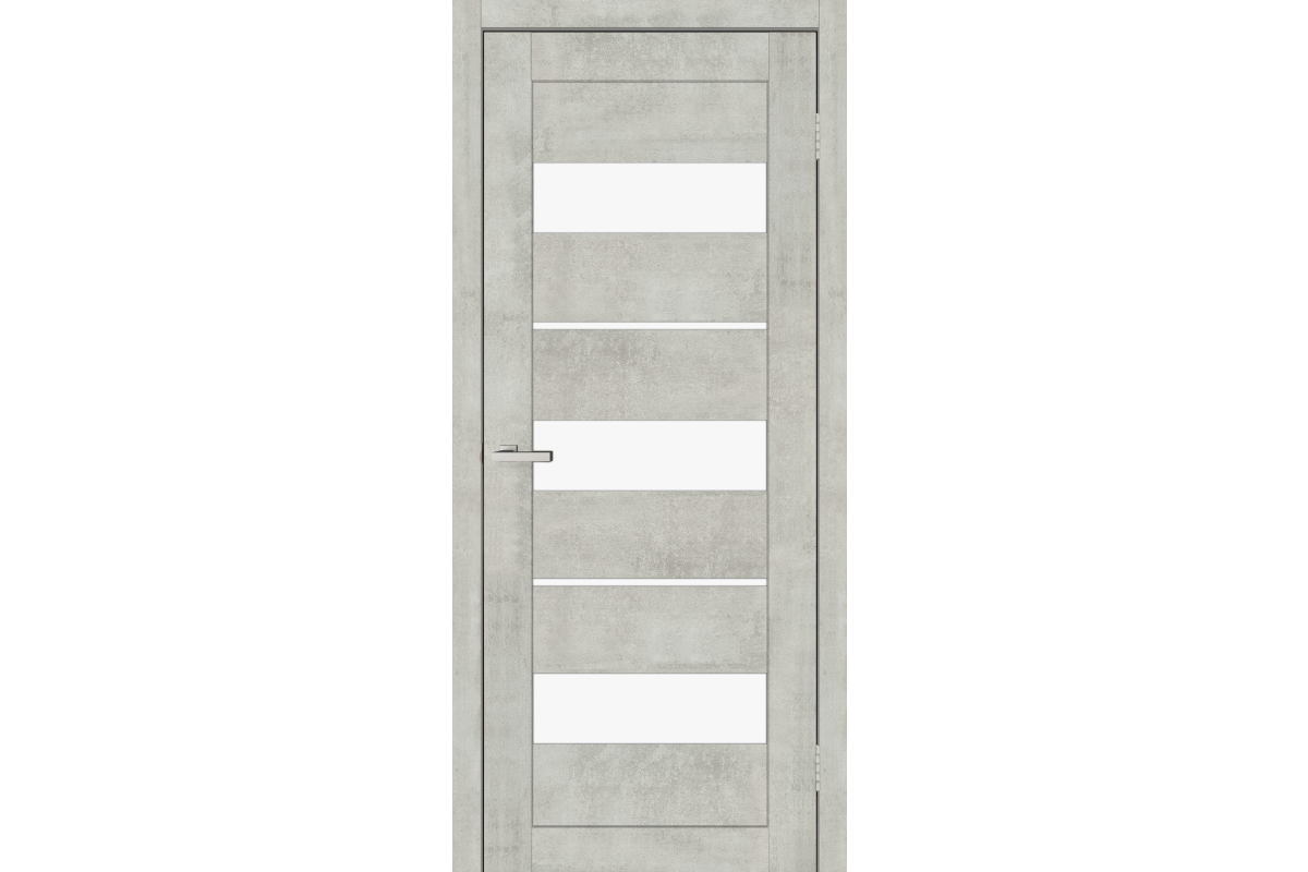 Двері міжкімнатні C028 / Doors / ПВХ / Бетон Свiтлий