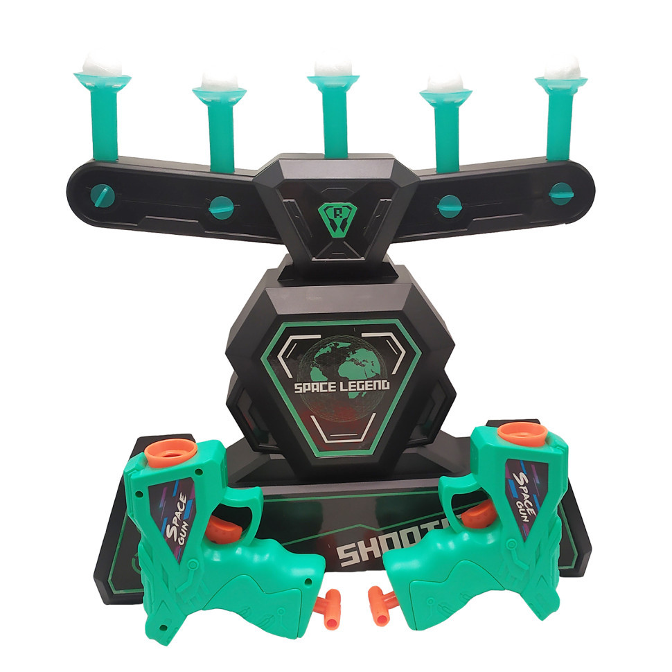 Повітряний тир 3362 світиться в темряві, м'які кулі, фото 1