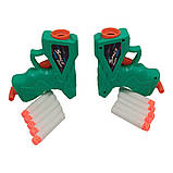 Повітряний тир 3362 світиться в темряві, м'які кулі, фото 3