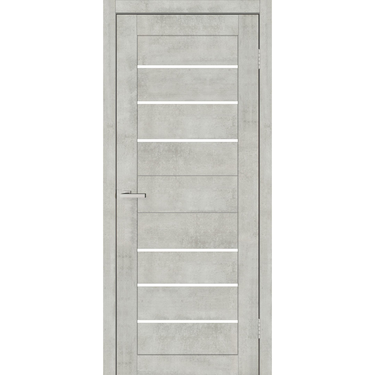 Двері міжкімнатні C034 / Doors / ПВХ / Бетон Свiтлий