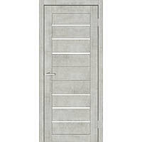 Двері міжкімнатні C034 / Doors / ПВХ / Бетон Свiтлий