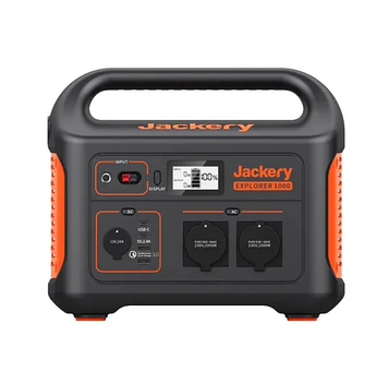 Портативна електростанція Jackery Explorer 1000 1002 Вт·год, 230 В/1000 Вт (пік 2000 Вт)
