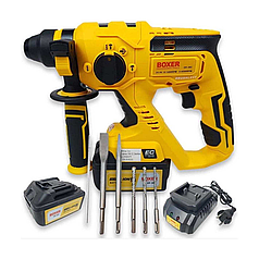 Зручний ударний перфоратор 24 В, 4500 уд/хв Boxer SR-082 акумуляторний інструмент перфоратор