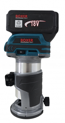 Акумуляторний фрезерез вертикальний 18 В Boxer BX-216 портативний акумуляторний фрезер, фото 2