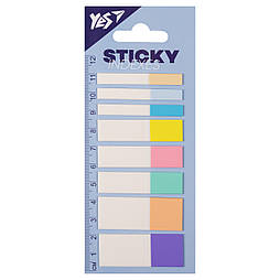 Індекси пластикові Yes Fusion 160 шт