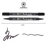 Набір маркерів акварельних SANTI Brush Marker 24 шт/уп двосторонні, фото 2