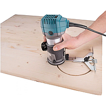 Фрезер по дереву ручний електричний 2500 Вт, 30000 об/хв Boxer BX-215 фрезерез вертикальний, фото 3