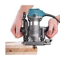 Фрезер по дереву ручний електричний 2500 Вт, 30000 об/хв Boxer BX-215 фрезерез вертикальний, фото 4