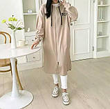 Трендовий жіночий кардиган на молнії з Мікі маусом, фото 3