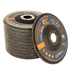 Круг пелюстковий торцевий Т27 Р80 125х22 Tex.AC TA-PC125-80