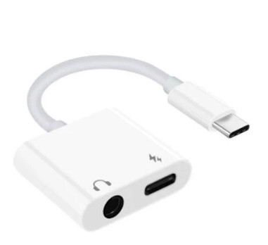 Type-C адаптер для навушників JH-031 (AUX 3.5 мм), фото 1