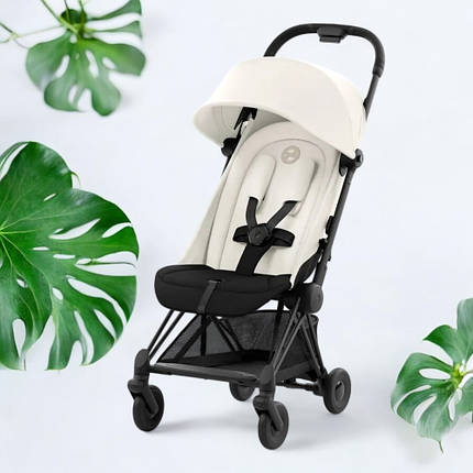 Коляска прогулянкова Cybex Coya Matt Black Off White, фото 1