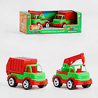 Ігровий набір Bamsic "Mini Matikі" (Кран та самосвал) 002/15
