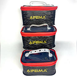 Набір ємностей для зберігання наживки та підгодовування Feima 3 в 1