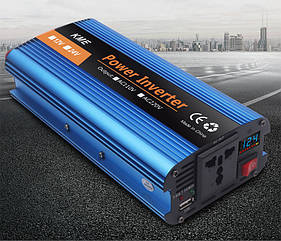 2600W номінал. Перетворювач напруги KME 2600. Автомобільний інвертор на 2600W (12V-220V)