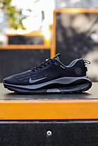 Зимові Чоловічі Кросівки Nike React X Infinity Run 4 Gore-Tex / Найк Реакт Х Інфініті Ран 4 Гор Текс Чорні, фото 3