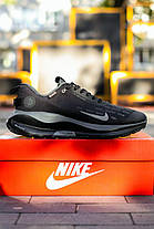 Зимові Чоловічі Кросівки Nike React X Infinity Run 4 Gore-Tex / Найк Реакт Х Інфініті Ран 4 Гор Текс Чорні, фото 6