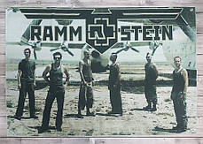 Прапор Rammstein Airplane 120x80 см