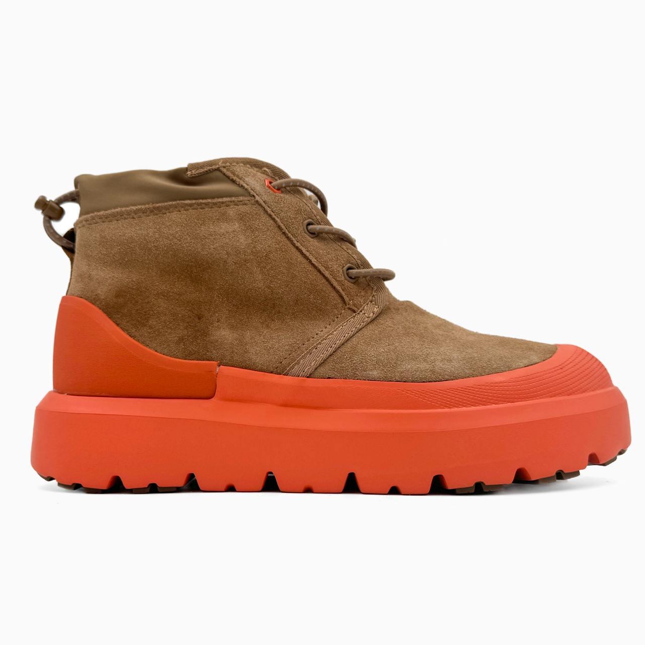 Зимові Чоловічі Черевики UGG Neumel Hybrid Chestnut Orange | каштанові з помаранчевою підошвою, розміри 40–45