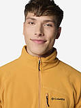 Джемпер чоловічий Columbia Fast Trek III Half Zip Fleece, Жовтий, фото 4