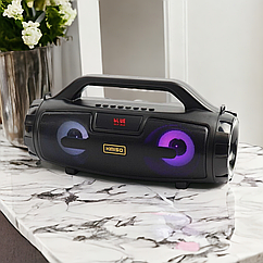 Портативна колонка Kimiso KM-S3 Bluetooth 10 Вт компактна акустика з якісним звуком для подорожей