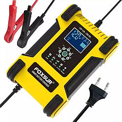 FOXSUR (12V-12А 24V-6А) FBC122412D - імпульсний зарядний пристрій для автомобільних аккумуляторів