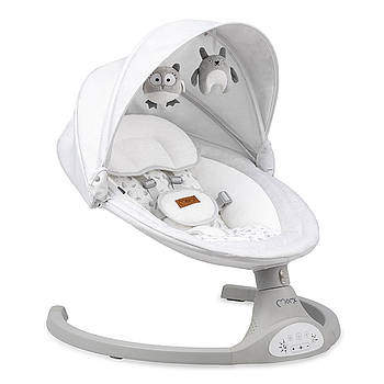 Центр, що закачує MoMi KENANI Light Grey (пульт управління, підвіски, Bluetooth, мелодії, таймер) Світло-сірий