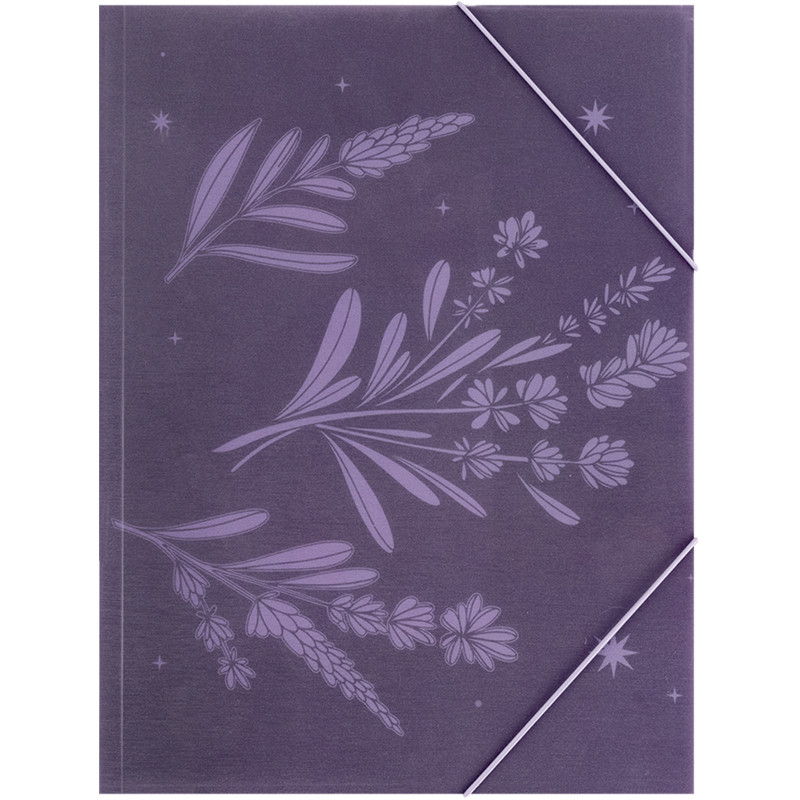 Папка "Axent" No1509-36-A Lavender-1 А4+ на різ.(12), фото 1