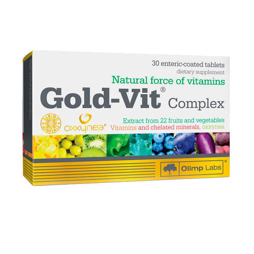 Gold-Vit Complex (30 tab). Комплекс витаминов и минералов. (ID ...