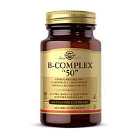 B-Complex 50 (100 veg caps). Вітаміни групи B. Solgar.