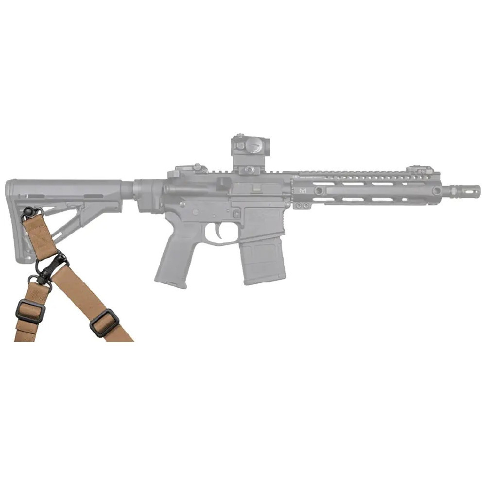 Ремінь збройовий одноточковий Magpul MS4 Dual QD Gen 2 FDE (койот). CША