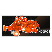 Кліпси і клини для укладання плитки 400 шт. Kraft&Dele KD10779 основа svp, фото 4