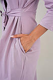 Халат для вагітних та годування, аметист, фото 6