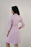 Халат для вагітних та годування, аметист, фото 5
