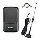 4G LTE автомобільний комплект WiFi роутер Satell F3000 Black + авто антена 7 Дб, фото 2