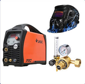 Аргонове інверторне зварювання Jasic TIG 200p dc (w212) (Маска,редуктор), фото 1