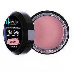 Моделюючий гель-желе Komilfo Gel Jelly Cover 4, 30 мл