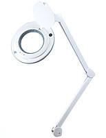 Лампа-лупа 6017 LED-3 с регулировкой яркости белый холодный и теплый свет