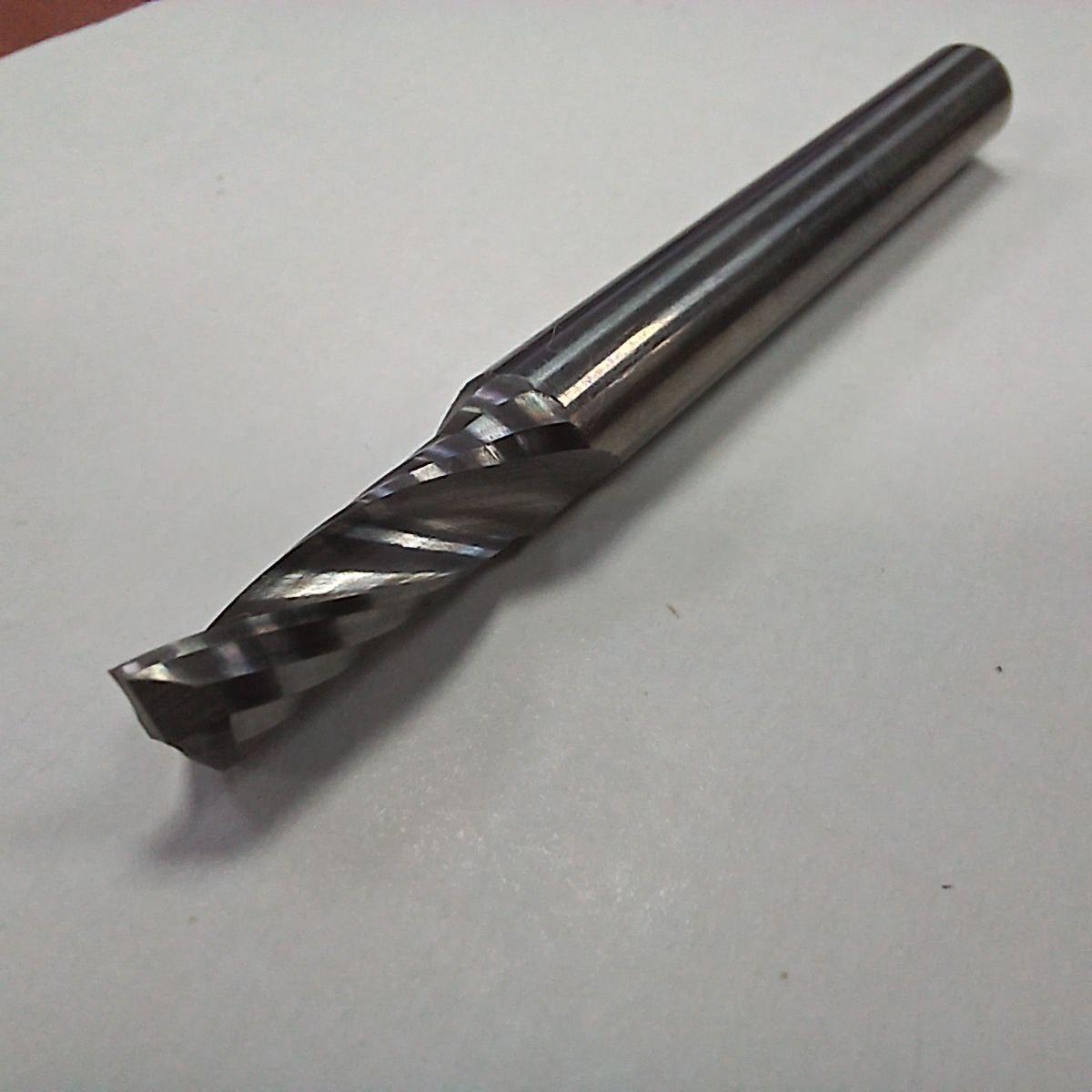 Спіральна фреза Z1 для обробки алюмінію та пластику D5 I14 d6, фото 1