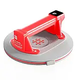 Присоска вакуумна Shijing P6100 акумуляторна з автопідкачуванням, 220 кг/Ø22 cм + Кейс, фото 3