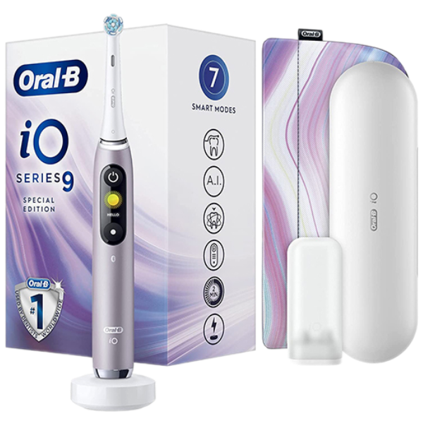 Електрична зубна щітка Oral-B iO 9 Rose Quartz Special Edition (1 нас.)