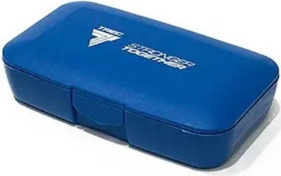 Контейнер для пігулок TREC nutrition Pillbox Stronger Together блакитна, фото 3