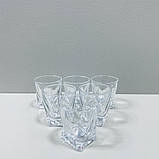 Набір чарок Quadro 6 шт 50 мл Yujing GlassWare 3139/1745, фото 3