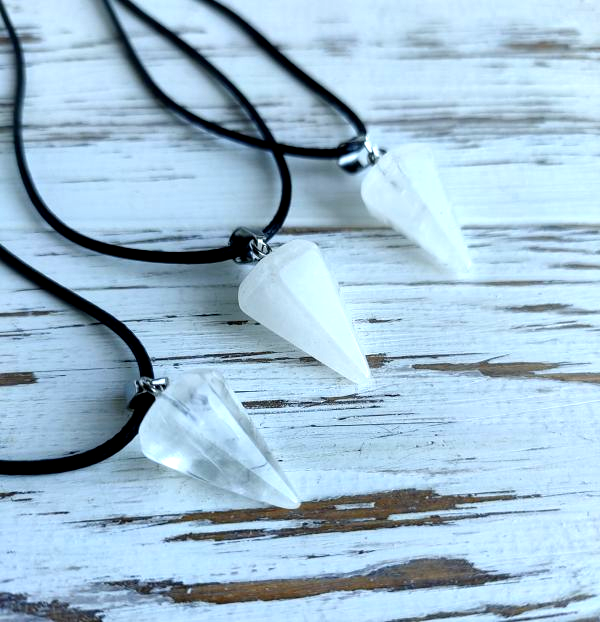 Підвіска-маятник з гірського кришталю, фото 1